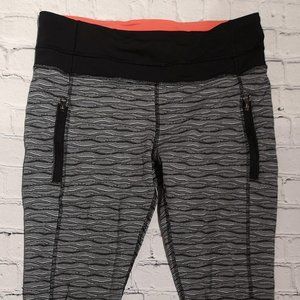 Lululemon Inspire Tight II with zippers 25"